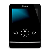Видеодомофон проводной Ps-Link PS-402DP Черный с экраном 4,3