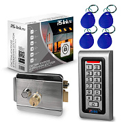 Комплект СКУД Ps-Link KIT-S601EM-WP-W-SL / эл. механический замок / кодовая панель / RFID / WIFI