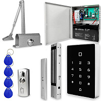 Система СКУД Ps-Link KIT-T12MF-350UPS с блоком резервного питания и сенсорной панелью