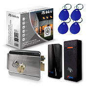 Система СКУД Ps-Link KIT-M010EM-WP-P-SSM / эл. механический замок / 2 считывателя RFID