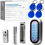 Комплект СКУД Undino KIT-ACP302EM-180 эл. магнитный замок 180кг, RFID