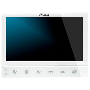 Видеодомофон проводной Ps-Link PS-729DP-FHD Белый с экраном 7