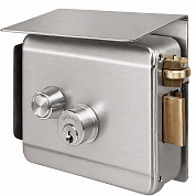 Комплект электромеханический замок с козырьком Undino UD-KIT-EML-SS-RLB