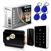 Система СКУД PS-Link KIT-T12EM-P-B / эл. механический замок / 2 считывателя RFID