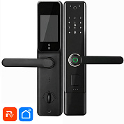 Дверной замок WIFI PS-Link PS-K8V биометрический, сканер отпечатков пальца, встроенный монитор, камера
