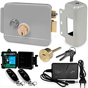 Комплект электромеханический замок PS-Link KIT-EML-G-RP с радиореле и блоком питания