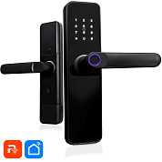 Дверной замок WIFI PS-Link PS-F2 биометрический, сканер отпечатков пальцев, временный пароль, сенсорная клавиатура