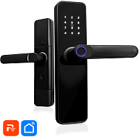Дверной замок WIFI PS-Link PS-F2 биометрический, сканер отпечатков пальцев, временный пароль, сенсорная клавиатура
