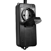 Розетка GSM Simpal WS250 уличная, с радиомодулем защитой IP44 и мониторингом подключенной нагрузки, удаленное управление