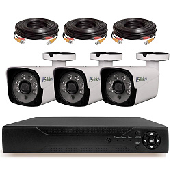 Комплект видеонаблюдения AHD 5Мп Ps-Link KIT-C503HD 3 камеры для улицы