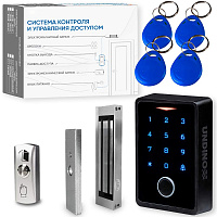 Комплект СКУД Undino KIT-ACP303EM-180 эл. магнитный замок 180кг, RFID, WIFI