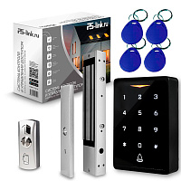 Система СКУД Ps-Link KIT-CH1-350 / кодовая панель / магнитный замок 350кг / RFID, WIFI