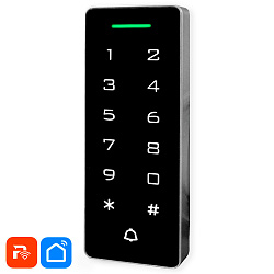 Панель доступа Ps-Link PS-T1202EM-WP-W с кодонаборной панелью / WIFI / 2000 пользователей / IP66 / Пластик