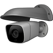 Козырёк для камеры видеонаблюдения Ps-Link Cover-LD большой, серый, с водоотведением