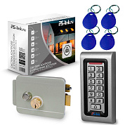 Система СКУД Ps-Link KIT-S601EM-WP-G / эл. механический замок / кодовая панель / RFID