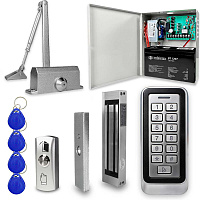 Система СКУД Ps-Link KIT-208C-180UPS с блоком резервного питания и доводчиком