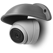 Козырёк для камеры видеонаблюдения Ps-Link Cover-SD с водоотведением, маленький, серый