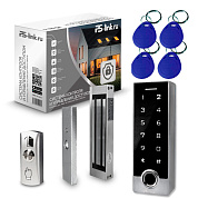 Система СКУД Ps-Link KIT-TF2EM-WP-W-180 / отпечаток пальца / эл. магнитный замок 180кг / кодовая панель / RFID / WIFI