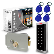 Система СКУД Ps-Link KIT-T6MF-G / эл. механический замок / кодовая панель / RFID