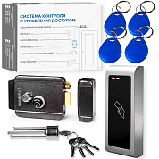 Комплект СКУД Undino KIT-CR301EM-G эл. механический замок, RFID, бюджет 10000