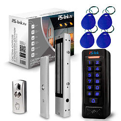Система СКУД Ps-Link KIT-C1EM-350 / кодовая панель / RFID / замок 350