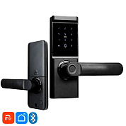 Дверной замок Bluetooth PS-Link PS-S15 со сканером отпечатков пальцев и клавиатурой