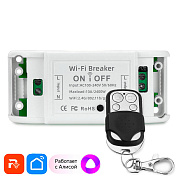 Реле питания WIFI Ps-Link WF-S1R 1 канал на 2000Вт с радиомодулем, подключение к Wi-Fi без шлюза, удаленный доступ