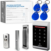 Комплект СКУД Undino KIT-ACP101EM-180 эл. магнитный замок 180кг, RFID