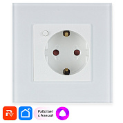Розетка WIFI Ps-Link PS-16WSE умная на 16А с удалённым доступом, голосовое управление, работа по расписанию