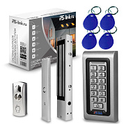 Система СКУД Ps-Link KIT-S601EM-WP-W-280 / магнитный замок на 280 кг / кодовая панель / RFID / WIFI