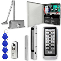 Система СКУД Ps-Link KIT-208C-280UPS с блоком резервного питания и доводчиком