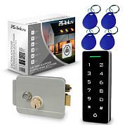 Система СКУД PS-Link KIT-T1202EM-WP-W-G / эл. механический замок / кодовая панель / RFID / WIFI
